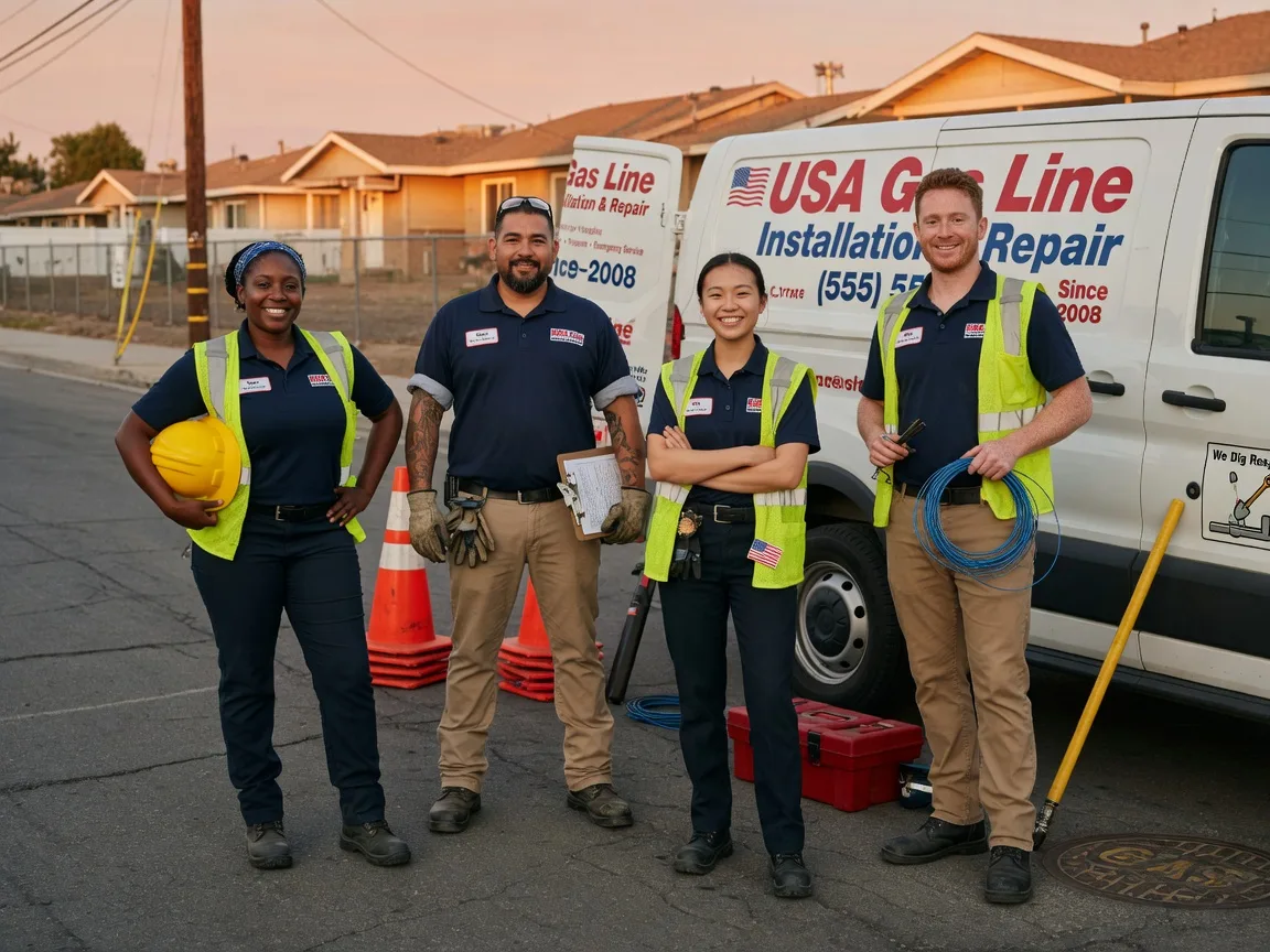 Gas Line Installation company in Milan, MN